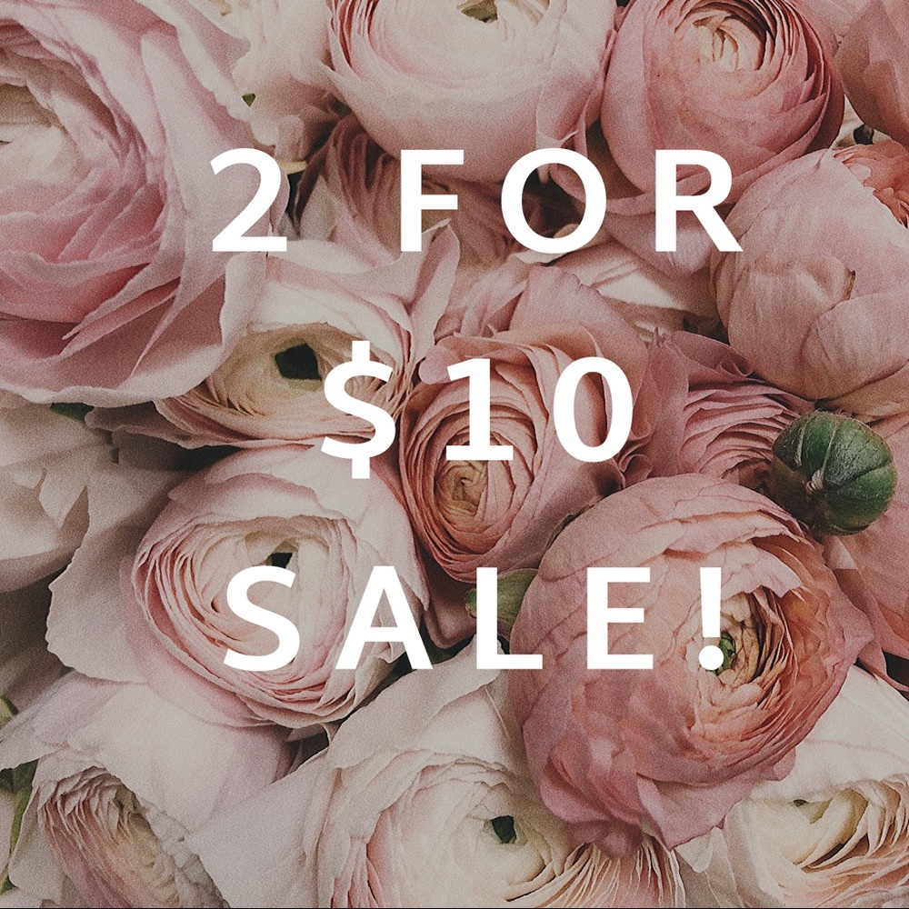 ✨Sale! 2 FOR $10✨